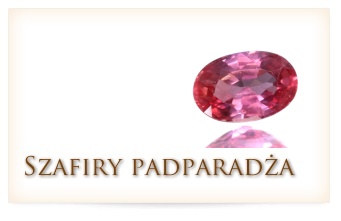 szafiry padparadża